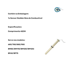 Carregar imagem no visualizador da galeria, Boia de Combustível Tubular 42CM - 80049100
