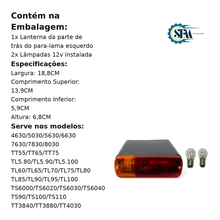Carregar imagem no visualizador da galeria, 82992037 (190E) - LANTERNA TRASEIRA LE