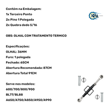 Carregar imagem no visualizador da galeria, MP1148 / MP1019A / QUEBRA DEDO - BRAÇO TERCEIRO PONTO VALTRA