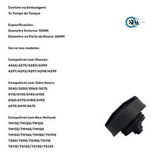 Carregar imagem no visualizador da galeria, 073217 - TAMPA TANQUE COMBUSTIVEL