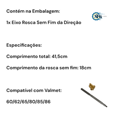 Carregar imagem no visualizador da galeria, Rosca sem fim da direção 41,5cm - 213990