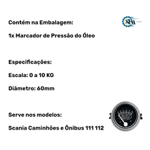 Carregar imagem no visualizador da galeria, 02045(cod12m) - MARCADOR OLEO SCANIA