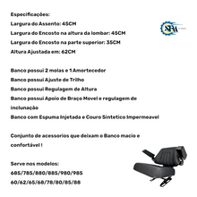 Carregar imagem no visualizador da galeria, 231500 - BANCO LINHA VALMET