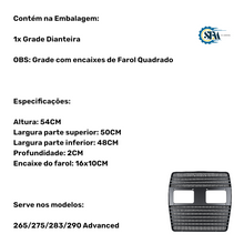 Carregar imagem no visualizador da galeria, Grade Dianteira - 065635
