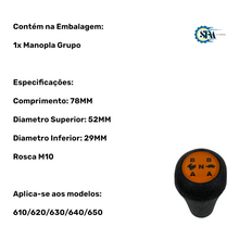 Carregar imagem no visualizador da galeria, Manopla Alta e Baixa Reduzida - 6234505
