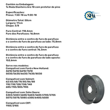 Carregar imagem no visualizador da galeria, Roda Aro 18 6 furos 5.5x18 - 189101
