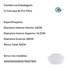Carregar imagem no visualizador da galeria, Carcaça do Pré Filtro de Ar - E4NN9A663AA
