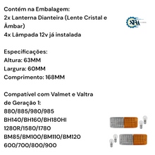 Carregar imagem no visualizador da galeria, Kit Lanternas Traseiras com Lâmpadas -  31540700
