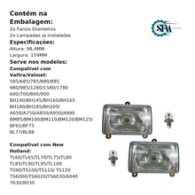 Carregar imagem no visualizador da galeria, Kit Faroís com lâmpadas - 80648900
