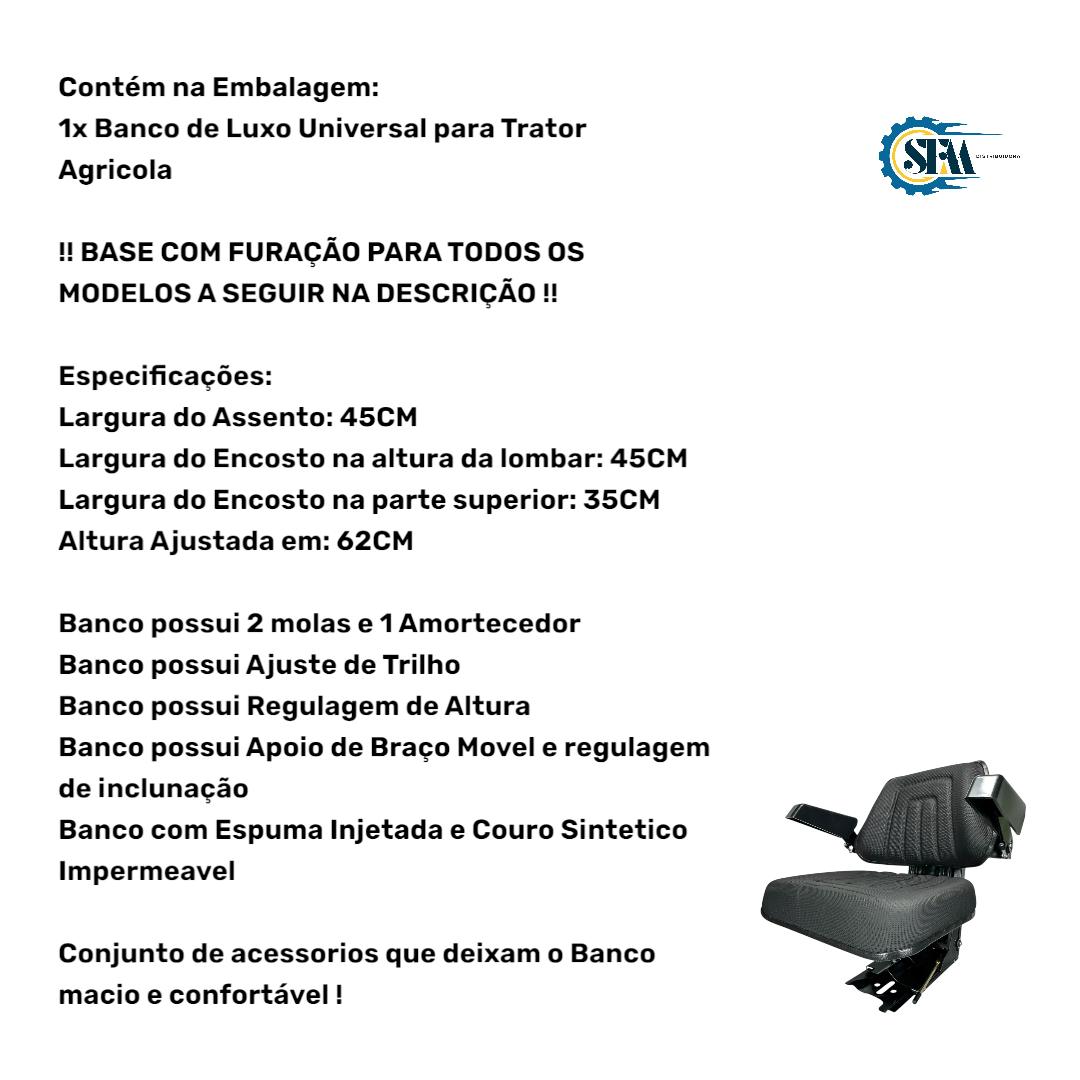 Banco Universal de luxo com apoio de braços - 2800980