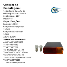 Carregar imagem no visualizador da galeria, 82992036 (190D) - LANTERNA TRASEIRA LD
