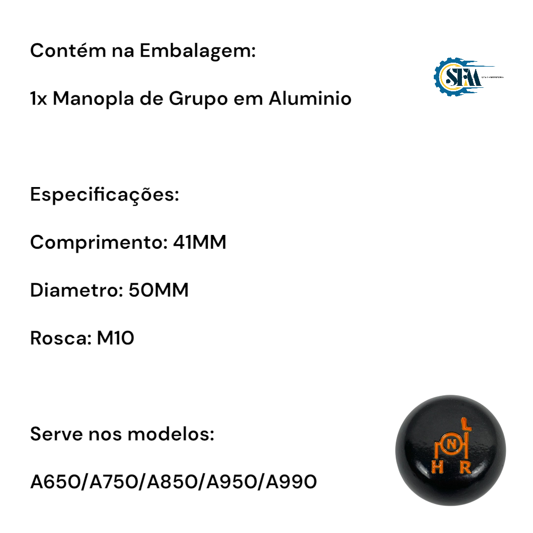 Manopla de 3 Grupos - 82370010
