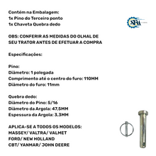 Carregar imagem no visualizador da galeria, 892476/MP1019A / QUEBRA DEDO - KIT PINO E QUEBRA DEDO
