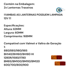 Carregar imagem no visualizador da galeria, Kit lanternas traseiras âmbar - 31540600
