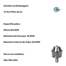 Carregar imagem no visualizador da galeria, Pré Filtro de Ar - 1481420
