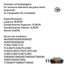 Carregar imagem no visualizador da galeria, Lanterna dianteira lado esquerdo com lâmpadas - 82992039
