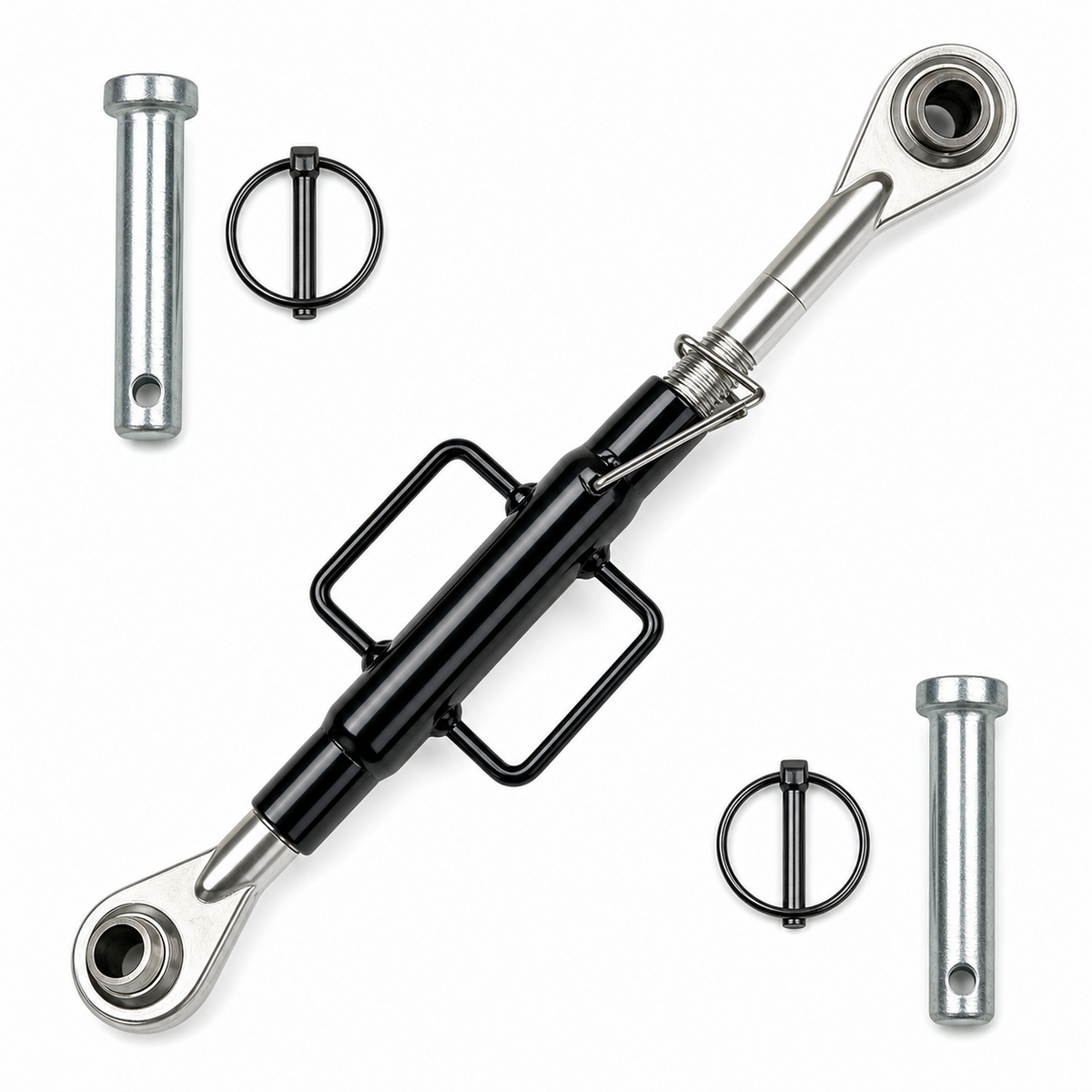 Terceiro ponto 65cm fechado e 87cm aberto com olhais de 36mm com pinos e quebra dedos- 81772400
