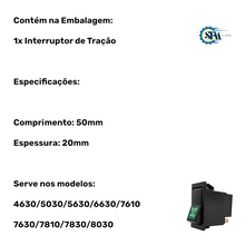 Carregar imagem no visualizador da galeria, 83952660 - INTERRUPTOR TRAÇÃO SERIE 30 IMP

